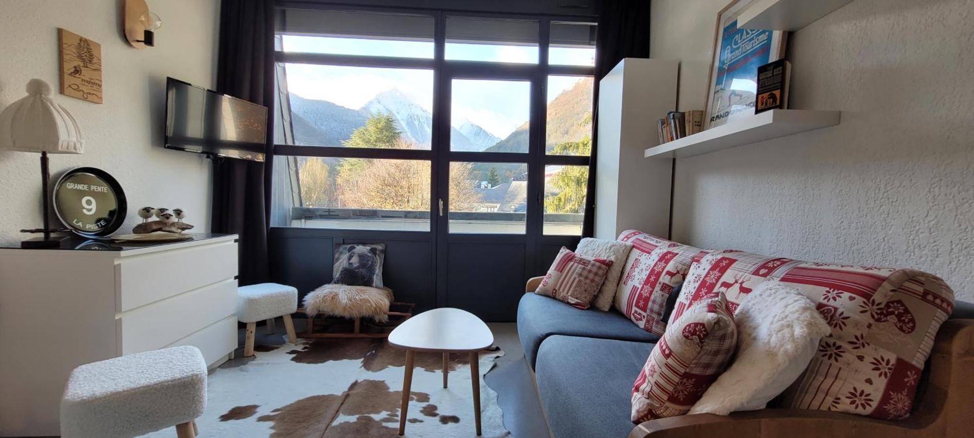 Апартаменты Vue Exceptionnelle T2 Saint Lary Soulan, 4 Personnes Экстерьер фото